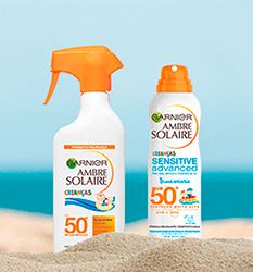 ambre solaire criança sensivel